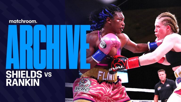 When Claressa Shields Boxed On A Matchroom Show | Shields Vs Hannah Rankin Full Fight