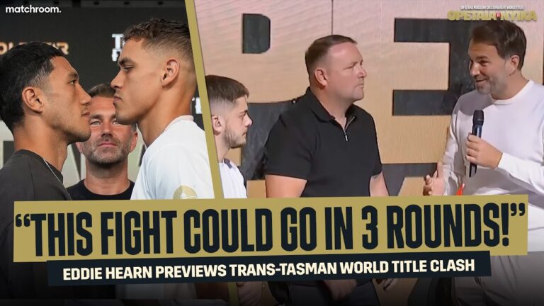“Time To Find Out How Great You Really Are!”- Eddie Hearn On Jai Opetaia Vs David Nyika