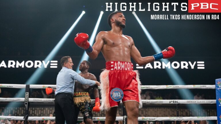 Morrell Henderson TKOs Kalvin Henderson inside 4RDs | Morrell vs Henderson