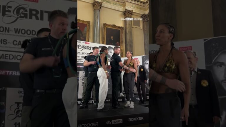 Dubois and Camara clash in FIERY face-off! 👀