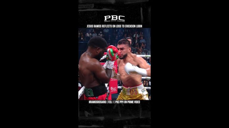 Jesus Ramos Reflects On His Loss to Erickson Lubin