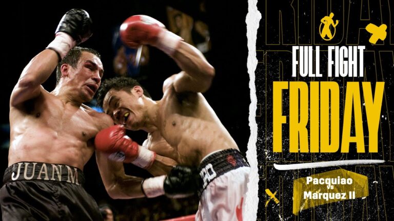 Full Fight | Marquez vs Pacquiao II! Was Marquez Cheated Or Did The Knockdown Save PacMan? (FREE)