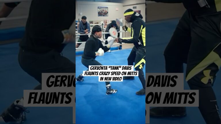 Gervonta â€œTankâ€ Davis flaunts CRAZY speed in new video 😮‍💨
