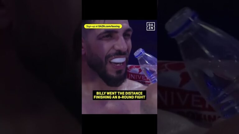 Billy Dib wins Comeback of the year in the Ring Awards. What a story!