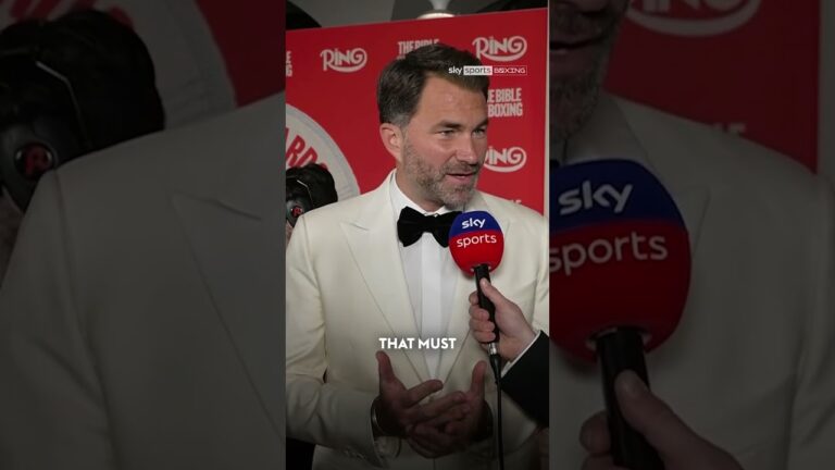 Eddie Hearn hopeful for AJ vs Fury at Wembley this year 🥊 👀