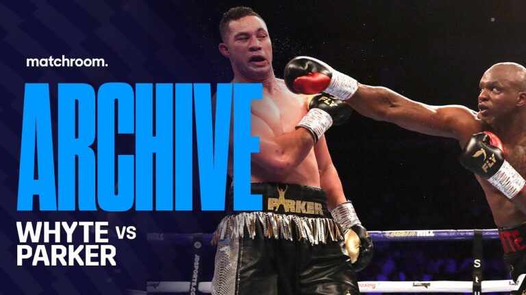 Dillian Whyte & Joseph Parker Exchange Knockdowns In Thriller | Whyte Vs Parker Full Fight