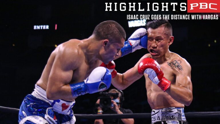 Isaac Cruz dominates Francisco Vargas | Cruz vs Vargas