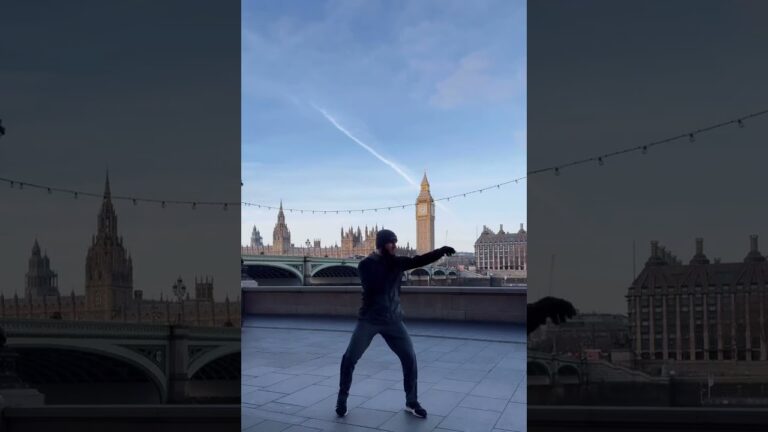 Artur Beterbiev Shadow Boxes By Big Ben In London For Bivol Rematch