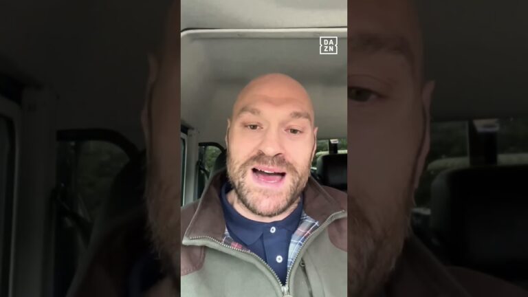 Tyson Fury RETIRES From Boxing 🤯 #shorts