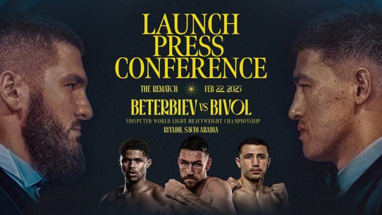 Artur Beterbiev Vs Dmitry Bivol 2 & Full Undercard Press Conference (W/ Stevenson, Madrimov & Smith)