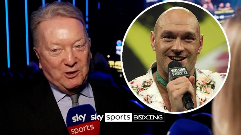 “He's made his decision” 🤷 Frank Warren reacts to Tyson Fury's retirement