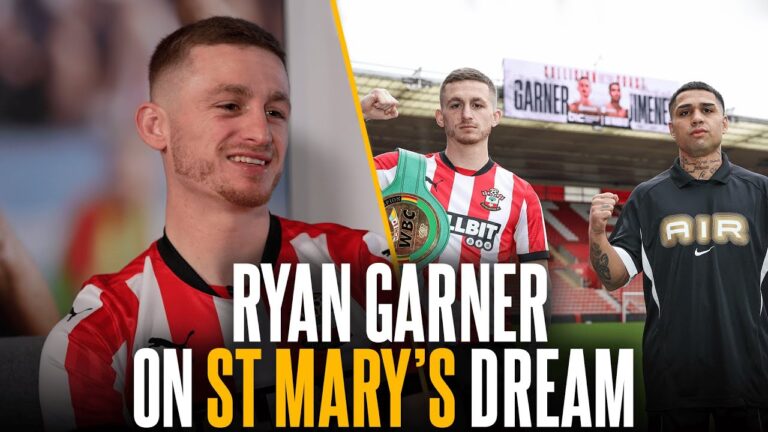 Ryan Garner: Boxing at St Mary's is the DREAM 💫
