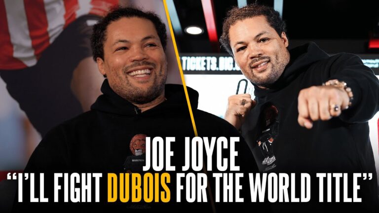 Joe Joyce says: “I'll fight DUBOIS for the WORLD TITLE” 💥