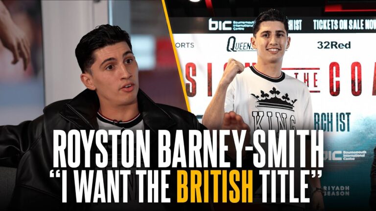 Royston Barney-Smith REVEALS Moses Itauma admission, vows to have BRITISH title success 💥