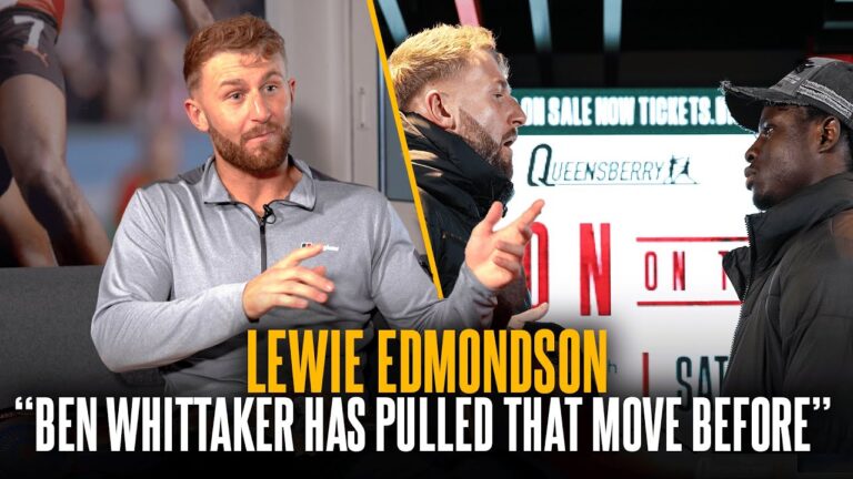 Lewie Edmondson drops HUGE Ben Whittaker vs Liam Cameron claim and CALLS OUT Ezra Taylor 😤💥