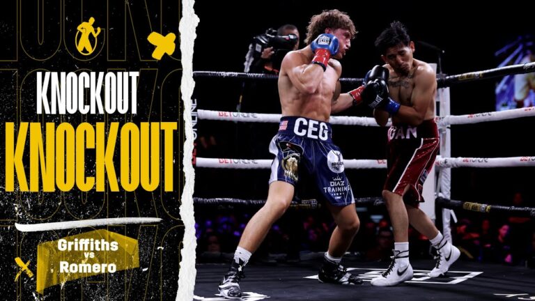 KO | Cayden Griffiths vs Juan Romero! A Super Start To His Pro Career In Front Of Hometown Crowd!