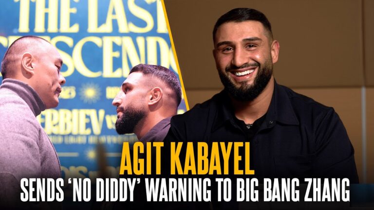 Kabayel sends 'NO DIDDY' WARNING to Big Bang Zhang ⚠️💥