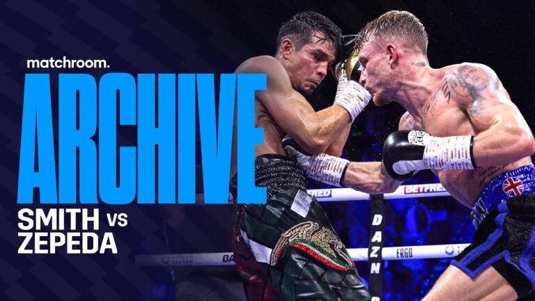 Dalton Smith's Crunching Bodyshot To Jose Zepeda | Smith Vs Zepeda Full Fight