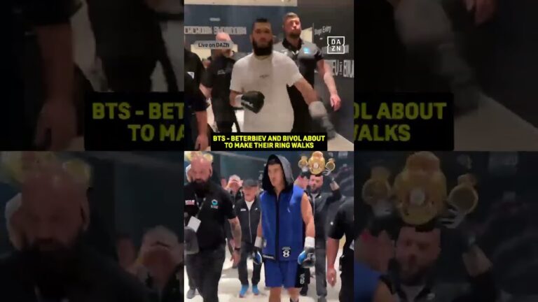 Beterbiev vs Bivol: Tunnel Walks 🥶