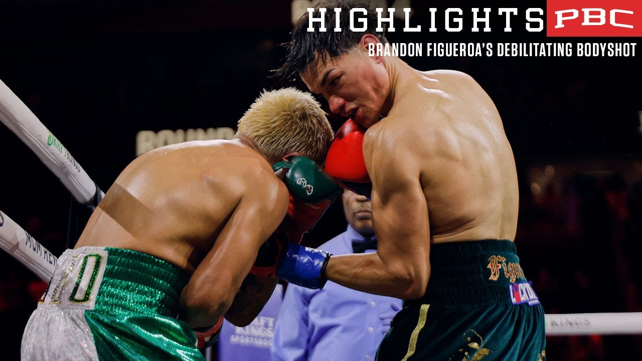 Brandon FIgueroa's debilitating bodyshot KOs Magdaleno in 9 | Figueroa vs Magdaleno
