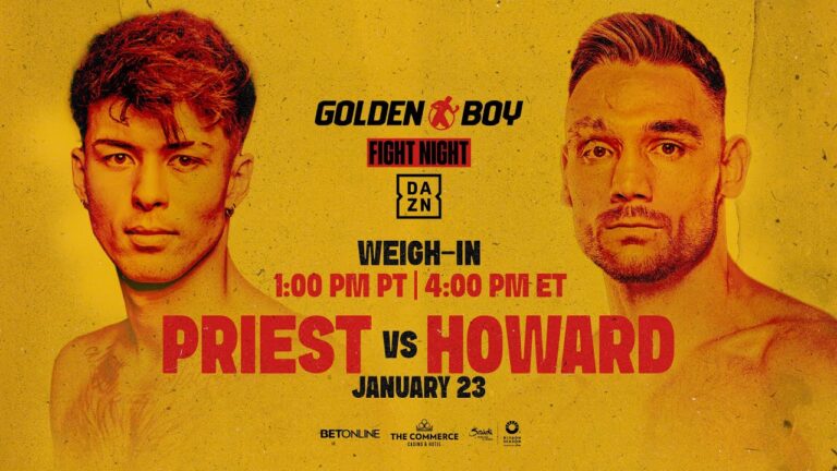 Eric Priest vs. Tyler “Hercules” Howard | WEIGH IN