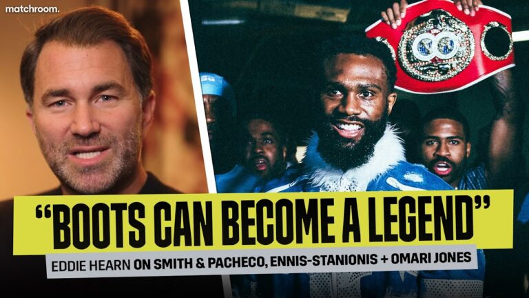 'Pacheco Is One Fight From Canelo' Eddie Hearn On Double Fight Week, Omari Jones & Ennis-Stanionis