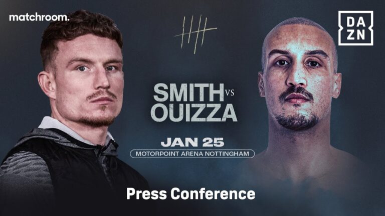 DALTON SMITH VS. WALID OUIZZA PRESS CONFERENCE LIVESTREAM