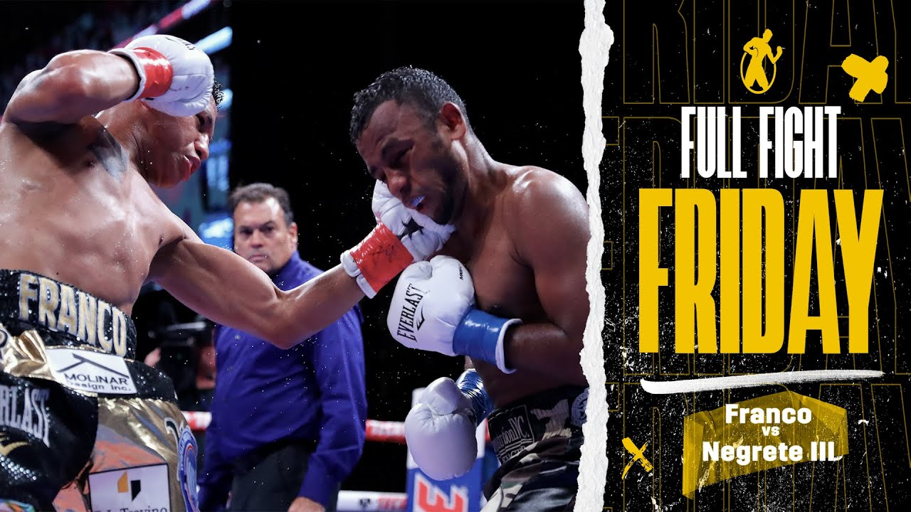 Full Fight | Joshua Franco vs Oscar Negrete III! These 2 Warriors Were Pure Action In All 3 Fights!