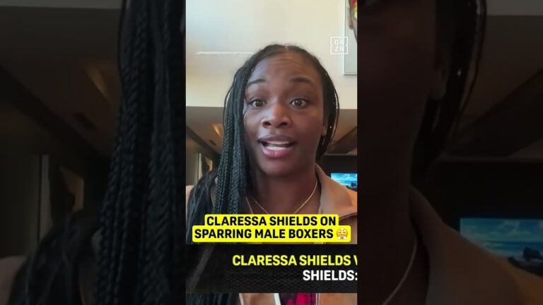 🗣️ Claressa Shields on fighting male boxers 💪