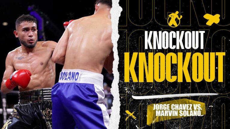 KO | Jorge Chavez vs. Marvin Solano! El NiÃ±o De Oro adds another knockout to his record.