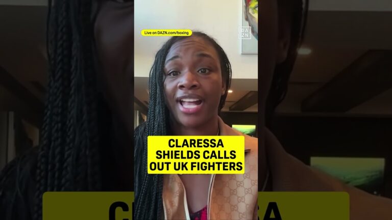 Claressa Shields calls out UK fighters! 👀