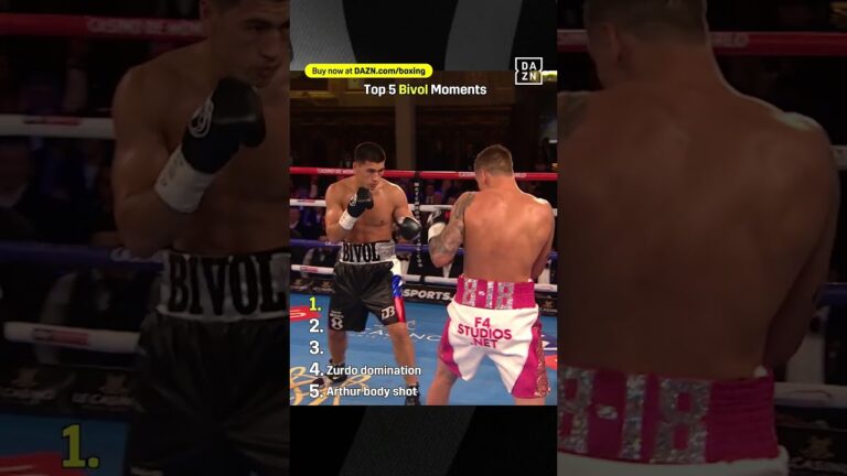 performance against Canelo though  🙌 BIVOL Top 5 moments #BeterbievBivol2 | @Turki_alalshikh