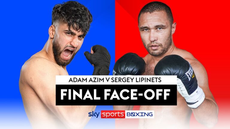 ADAM AZIM V SERGEY LIPINETS 👊| Final Face-Off