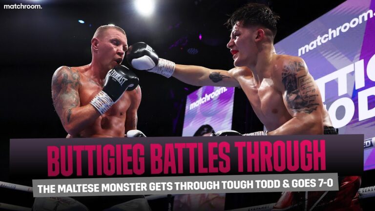 Leli Buttigieg Vs James Todd: Full Fight (Liddard Vs Osaze Undercard)