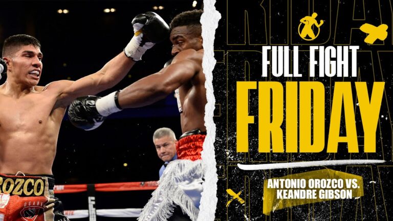 Full Fight | Antonio Orozco vs. KeAndre Gibson! Orozco lived up to his nickname of “Relentless.”