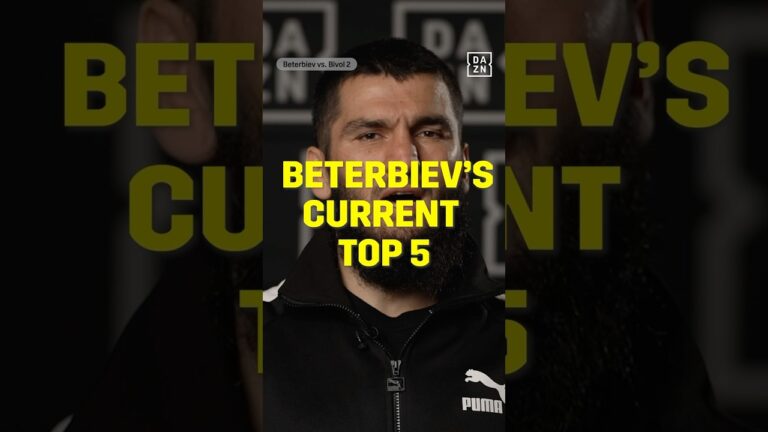 Beterbiev picks his   in boxing 👑 #shorts