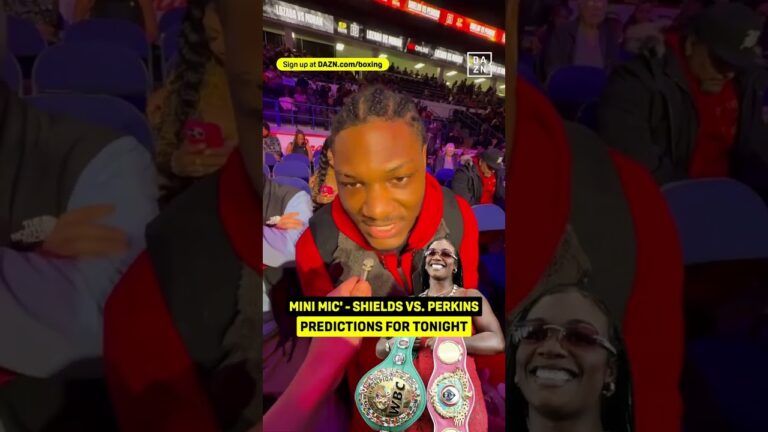 Who you got: Shields or Perkins⁉️🤔