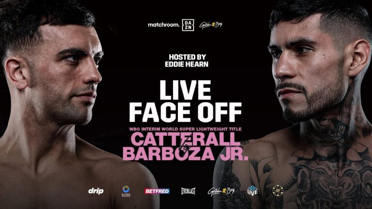 Face Off: Jack Catterall Vs Arnold Barboza With Eddie Hearn