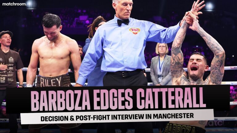 “I Didn't Have It Close, I Thought 4 Rounds!” – Arnold Barboza Talks After Win Vs Jack Catterall