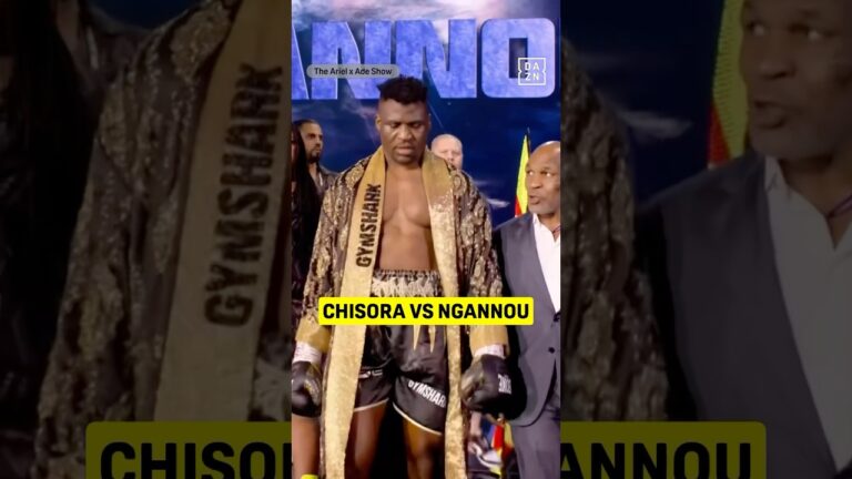 Do yâ€™all want to see Derek Chisora vs. Francis Ngannou⁉️