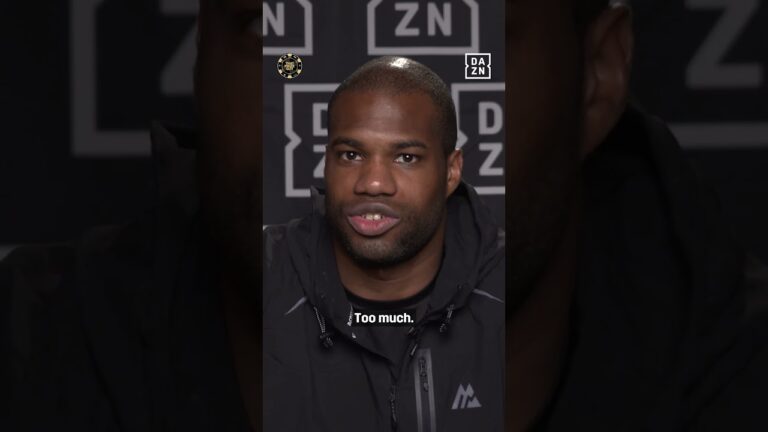 Daniel Dubois' three reasons why he beats Joseph Parker 👀 #shorts