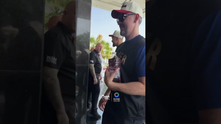 Happy vibes from Joseph Parker who enters fight week 🔥