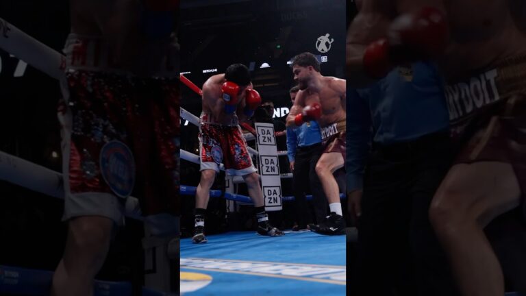 OSCAR DUARTE KNOCKS OUT MIGUEL MADUEÃ‘O!!! 🤯🤯🤯 #DuarteMadueÃ±o #GoldenBoy 🇲🇽🥊