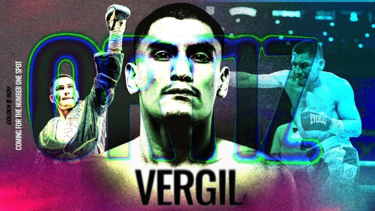 Vergil Ortiz Jr. | Coming for the number one spot!