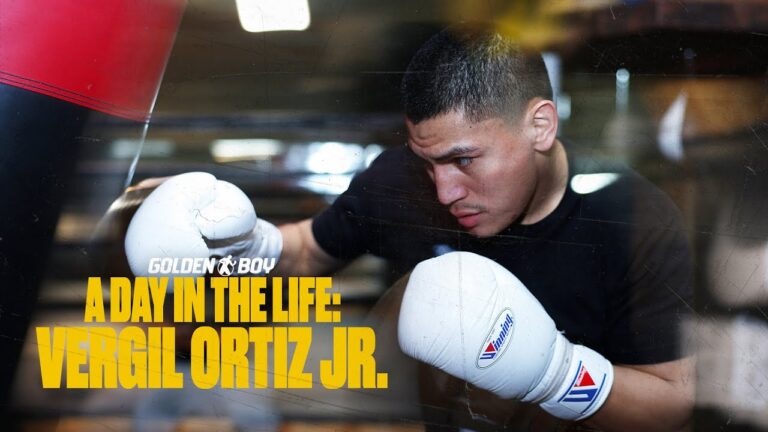 A Day in the Life | Vergil Ortiz Jr. prepares for this biggest career challenge!