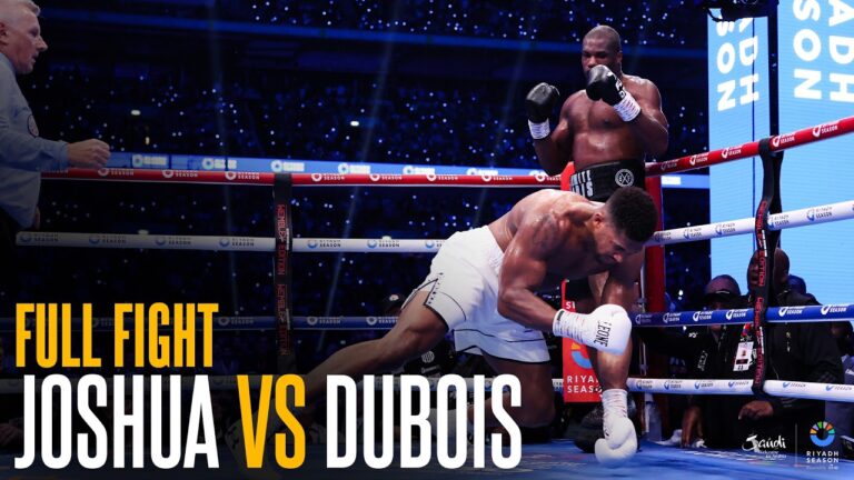Anthony Joshua vs Daniel Dubois FULL FIGHT | Early KO SHOCKS Wembley Stadium in World Title Showdown