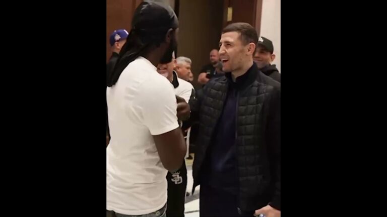 Respect After Battle 🤝 Terence Crawford & Israil Madrimov Reunite In Riyadh
