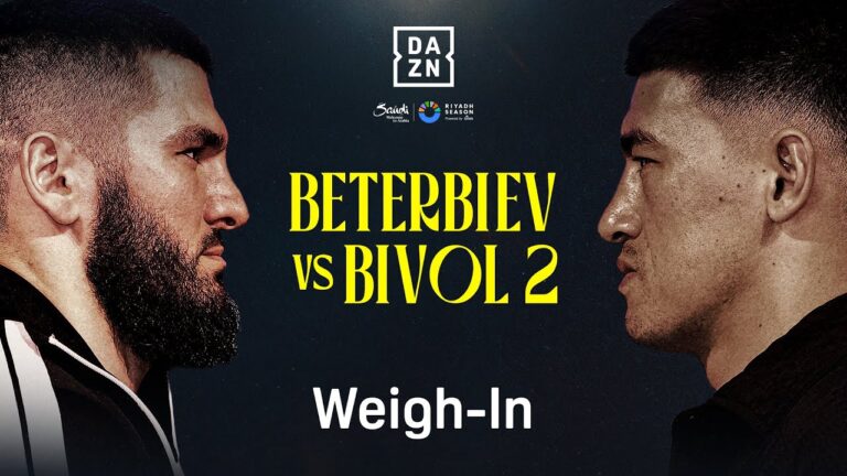 RIYADH SEASON: ARTUR BETERBIEV VS. DMITRY BIVOL 2 | THE LAST CRESCENDO | WEIGH IN LIVESTREAM
