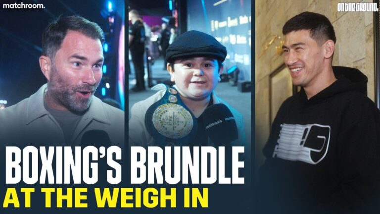 'Terence Crawford Beats Canelo Alvarez!' On The Ground At The Beterbiev Vs Bivol Weigh-In