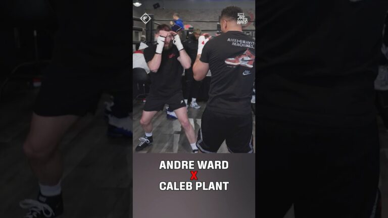 Andre Sparring Caleb Plant 👀